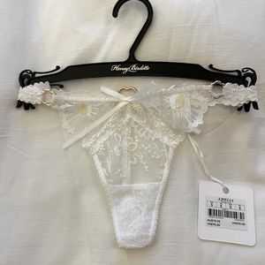 Honey Birdette Amelia thong NWT size small